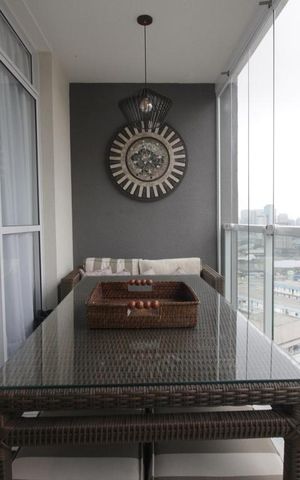 Studio à venda com 36m², 1 quarto e 1 vagaVaranda