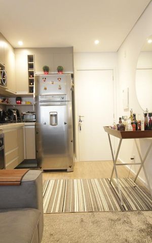 Studio à venda com 36m², 1 quarto e 1 vagaStudio