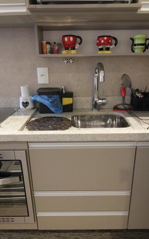 Studio à venda com 36m², 1 quarto e 1 vagaCozinha
