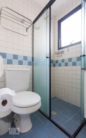 Apartamento para alugar com 45m², 1 quarto e 1 vagaBanheiro Social