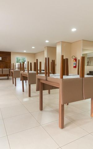 Apartamento à venda com 64m², 2 quartos e 1 vagaSalão de festas adulto