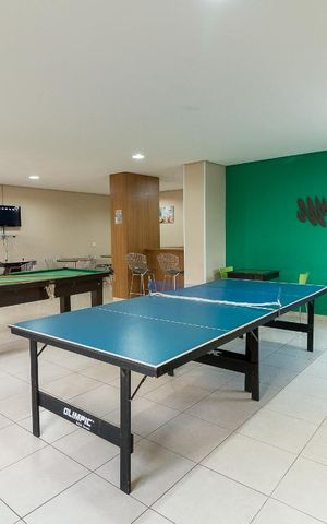 Apartamento à venda com 64m², 2 quartos e 1 vagaSala de jogos