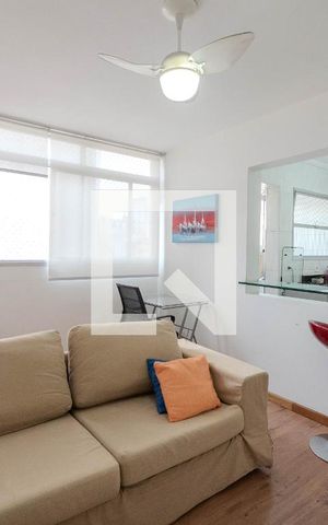 Apartamento para alugar com 45m², 1 quarto e 1 vaga Apartamento para alugar com 45m², 1 quarto e 1 vagaSala