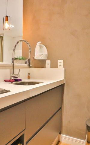 Studio para alugar com 40m², 1 quarto e 1 vaga Studio para alugar com 40m², 1 quarto e 1 vagaCozinha
