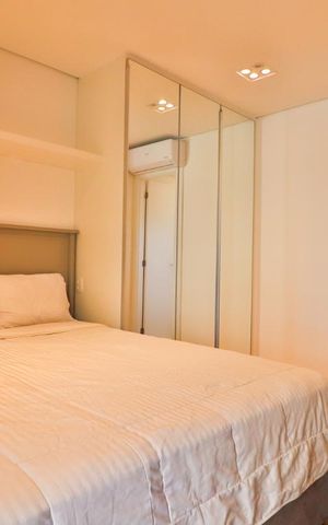 Studio para alugar com 40m², 1 quarto e 1 vaga Studio para alugar com 40m², 1 quarto e 1 vagaQuarto