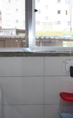 Apartamento à venda com 56m², 2 quartos e 1 vagaárea de serviço