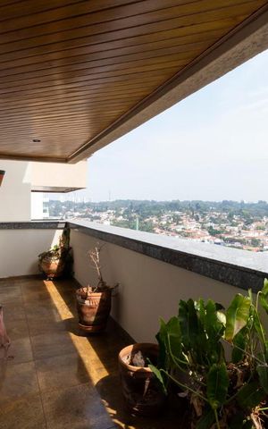 Apartamento à venda com 280m², 4 quartos e 3 vagasVaranda dos quartos 1 e 2