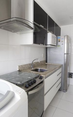 Apartamento para alugar com 77m², 2 quartos e 1 vagaCozinha