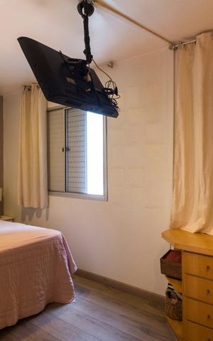 Apartamento à venda com 60m², 1 quarto e 1 vagaQuarto