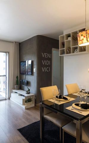 Apartamento à venda com 60m², 1 quarto e 1 vagaSala