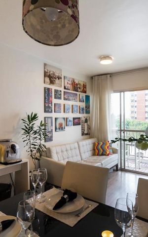 Apartamento à venda com 60m², 1 quarto e 1 vagaSala
