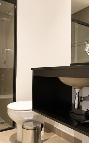Studio à venda com 33m², 1 quarto e sem vagaBanheiro