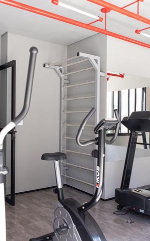 Studio à venda com 33m², 1 quarto e sem vagaÁrea comum - Academia