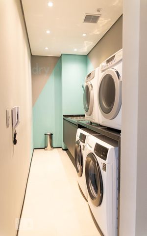 Studio à venda com 33m², 1 quarto e sem vagaLavanderia