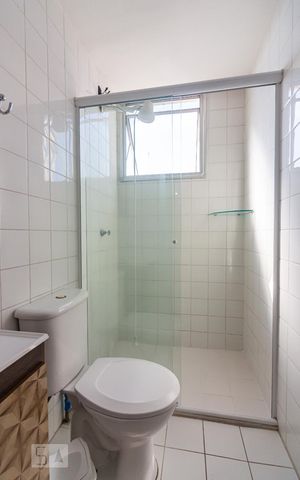 Apartamento para alugar com 45m², 2 quartos e 2 vagasBanheiro