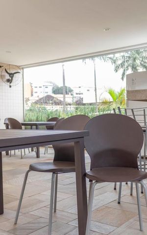 Apartamento à venda com 118m², 3 quartos e 2 vagasChurrasqueira