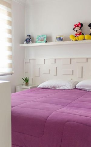 Apartamento à venda com 118m², 3 quartos e 2 vagasQuarto 3 - Suíte