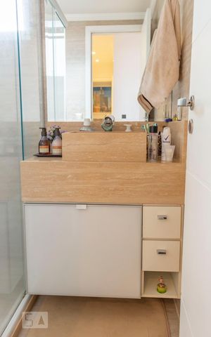 Apartamento à venda com 118m², 3 quartos e 2 vagasBanheiro da Suíte