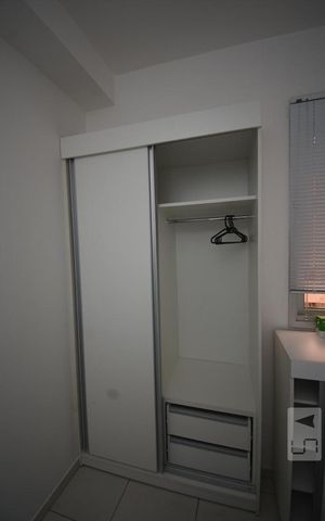 Apartamento para alugar com 30m², 1 quarto e 1 vagaDetalhe do Quarto