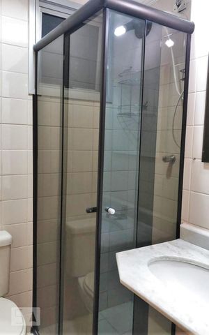 Apartamento para alugar com 47m², 2 quartos e 1 vaga Apartamento para alugar com 47m², 2 quartos e 1 vagaBanheiro