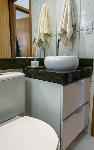 Apartamento à venda com 55m², 2 quartos e 1 vagaBanheiro