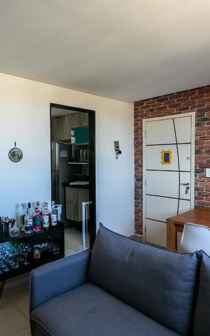 Apartamento à venda com 55m², 2 quartos e 1 vagaSala