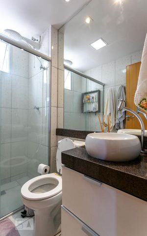 Apartamento à venda com 55m², 2 quartos e 1 vagaBanheiro