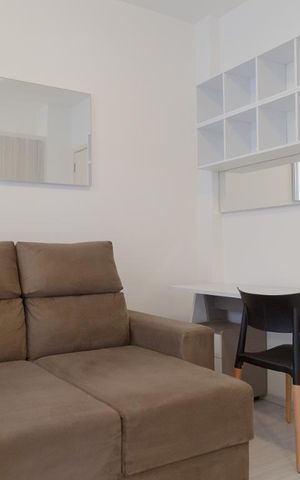 Studio à venda com 35m², 1 quarto e sem vagaSala