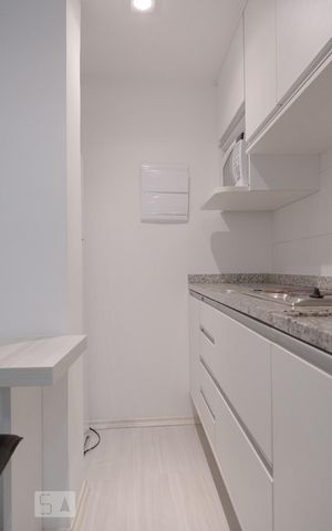 Studio à venda com 35m², 1 quarto e sem vagaCozinha