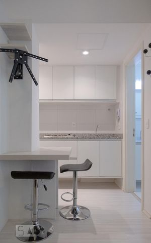Studio à venda com 35m², 1 quarto e sem vagaCozinha