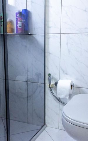 Apartamento à venda com 195m², 3 quartos e 2 vagasBanheiro da Suíte