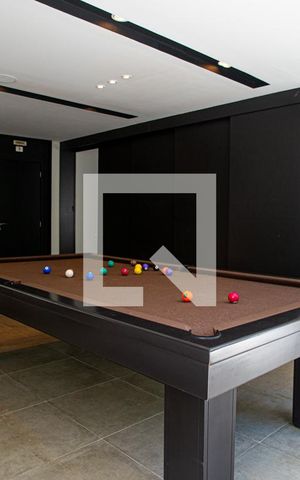 Studio para alugar com 41m², 1 quarto e 1 vaga Studio para alugar com 41m², 1 quarto e 1 vagaÁrea comum - Sala de jogos
