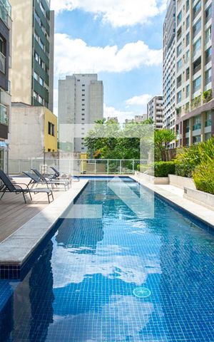 Studio para alugar com 41m², 1 quarto e 1 vaga Studio para alugar com 41m², 1 quarto e 1 vagaÁrea comum - Piscina