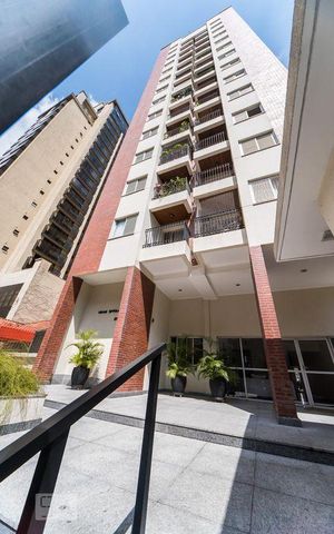 Apartamento para alugar com 45m², 1 quarto e 1 vaga Apartamento para alugar com 45m², 1 quarto e 1 vagaFachada