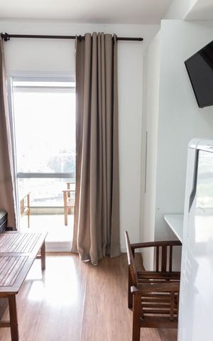 Studio para alugar com 25m², 1 quarto e 1 vagaSala Quarto