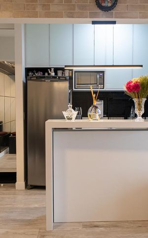 Apartamento para alugar com 60m², 2 quartos e 1 vagaSala/Cozinha