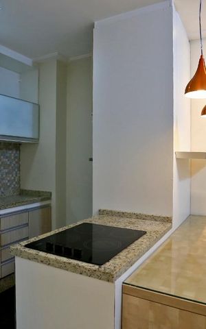 Studio à venda com 43m², 1 quarto e 1 vagaCozinha