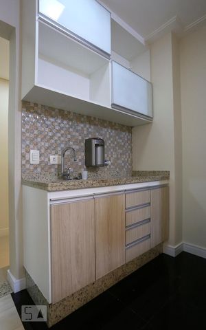 Studio à venda com 43m², 1 quarto e 1 vagaCozinha