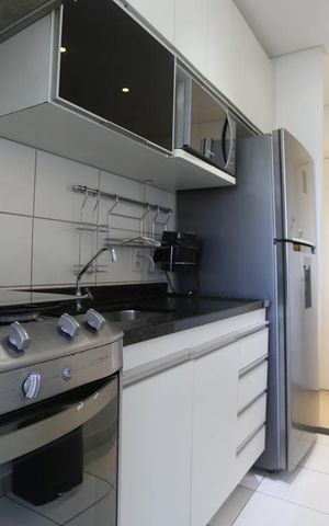Apartamento à venda com 57m², 2 quartos e 1 vagaCozinha