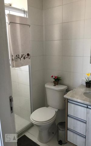 Apartamento à venda com 63m², 3 quartos e 1 vaga Apartamento à venda com 63m², 3 quartos e 1 vagaBanheiro da Suíte