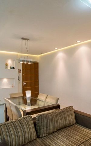 Apartamento à venda com 144m², 3 quartos e 2 vagas Apartamento à venda com 144m², 3 quartos e 2 vagasSala