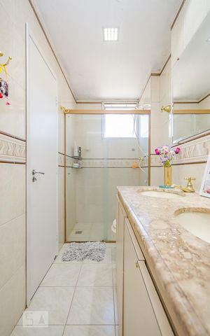 Apartamento para alugar com 137m², 3 quartos e 1 vagaBanheiro Social