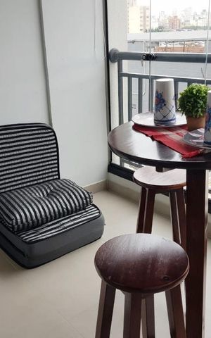 Studio para alugar com 29m², 1 quarto e sem vaga Studio para alugar com 29m², 1 quarto e sem vagaSacada