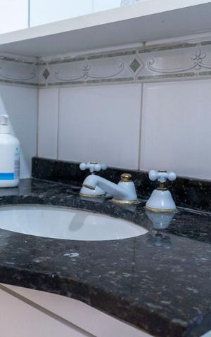 Apartamento à venda com 92m², 3 quartos e 2 vagasBanheiro