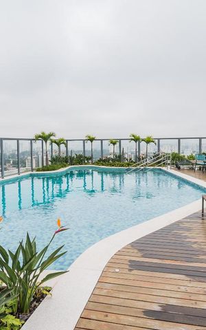 Apartamento para alugar com 52m², 1 quarto e 1 vaga Apartamento para alugar com 52m², 1 quarto e 1 vagaÁrea Comum - Piscina