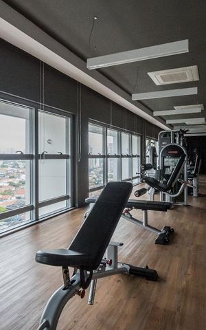 Apartamento para alugar com 52m², 1 quarto e 1 vaga Apartamento para alugar com 52m², 1 quarto e 1 vagaÁrea Comum - Academia