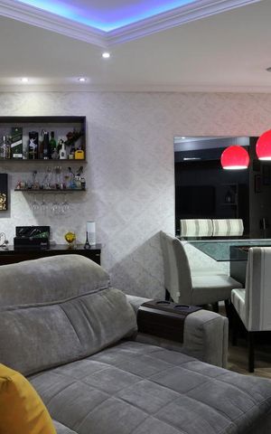 Apartamento à venda com 68m², 2 quartos e 1 vagaSala