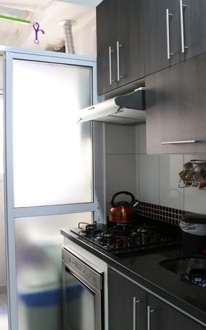 Apartamento à venda com 68m², 2 quartos e 1 vagaCozinha e Área de Serviço