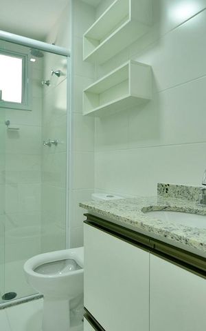 Apartamento à venda com 103m², 3 quartos e 2 vagasBanheiro