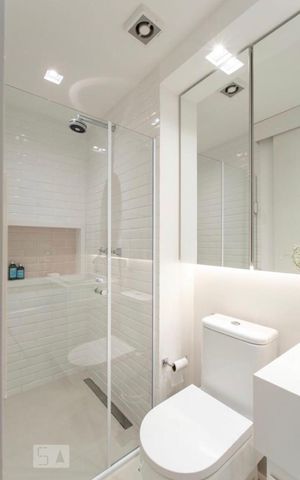 Apartamento à venda com 54m², 1 quarto e 1 vaga Apartamento à venda com 54m², 1 quarto e 1 vagaBanheiro